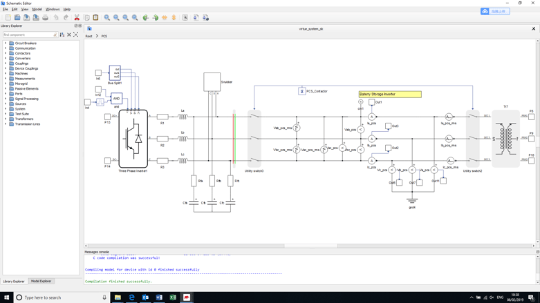 Typhoon Hardware-in-the-loop Schematic Editor of Microgrid